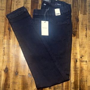 Black Judy Blues Skinny Fit Elastic Waist Band